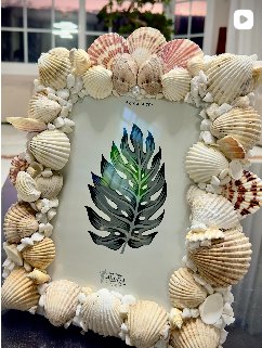 Shell Photo Frame