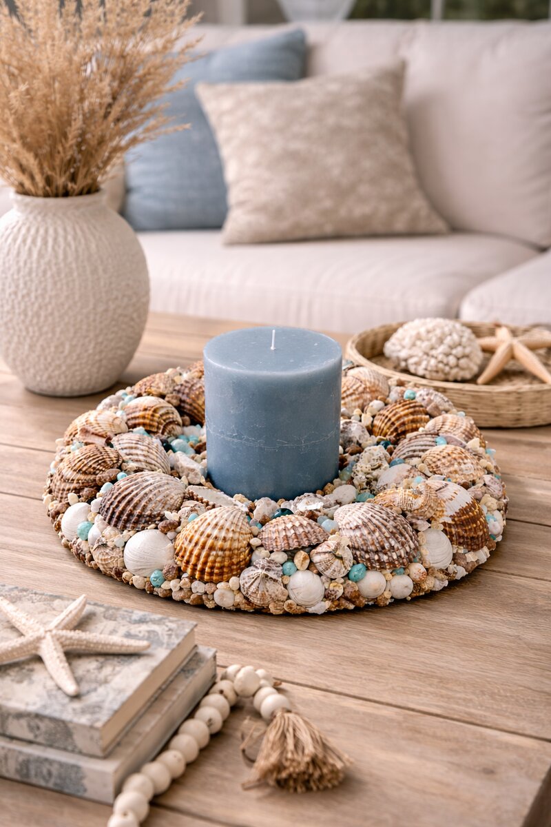 Aegean Blue Candle Holder