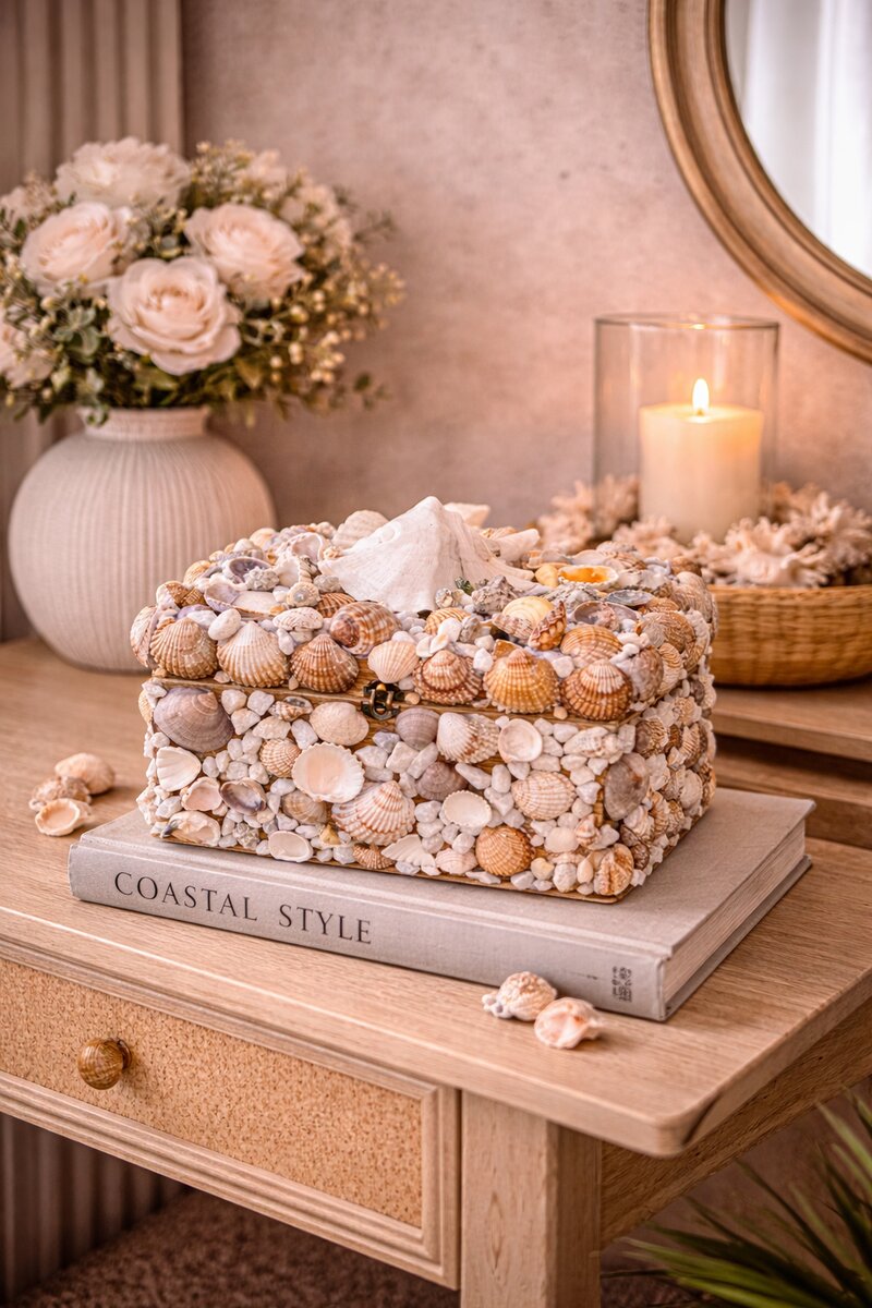 Decorative Shell Boxes